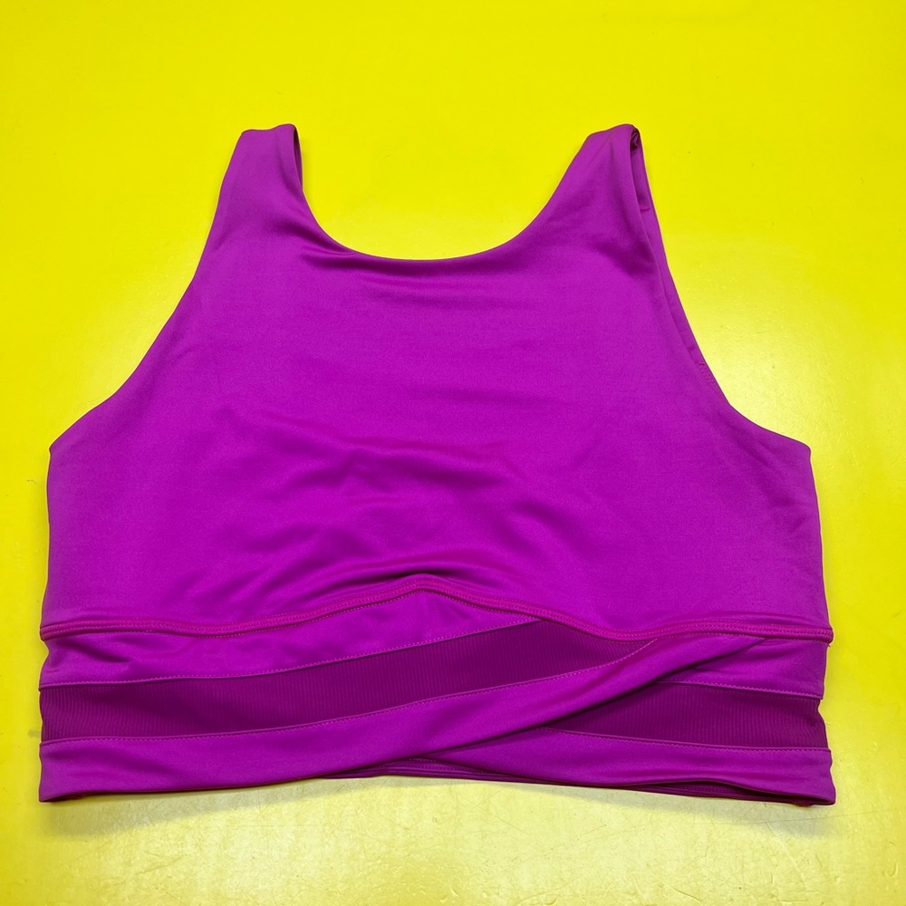 Sweaty Betty All Day Wrap Crop Top sz L NWOT - Picture 7 of 8